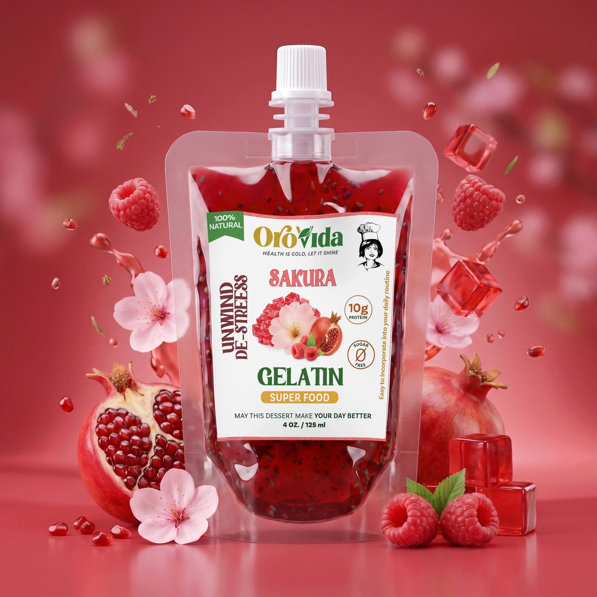 Sakura Gelatin - Orovida